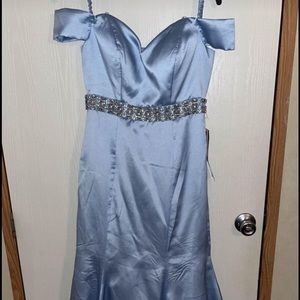 Periwinkle blue mermaid dress